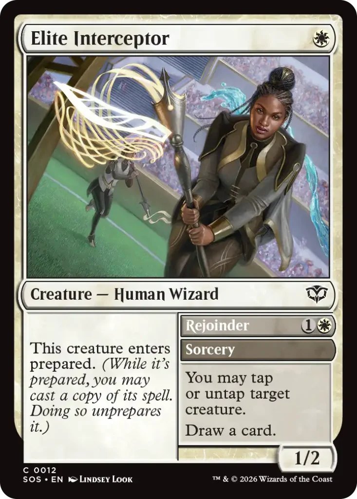 Elite Interceptor Secrets of Strixhaven Draft Guide