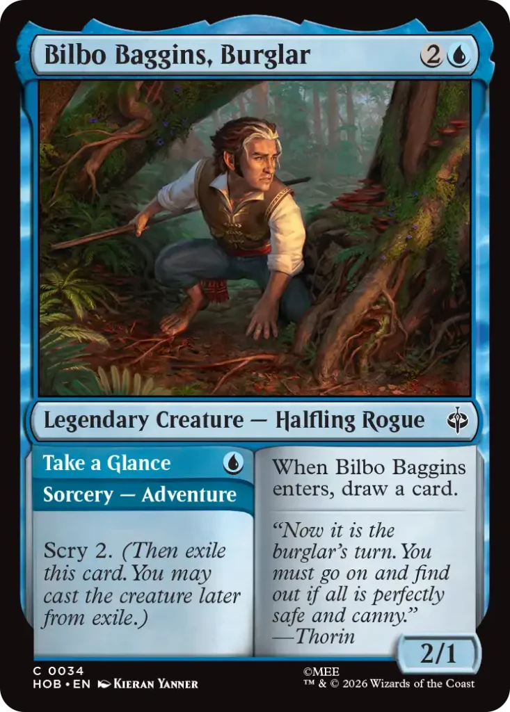 Bilbo Baggins, Burglar