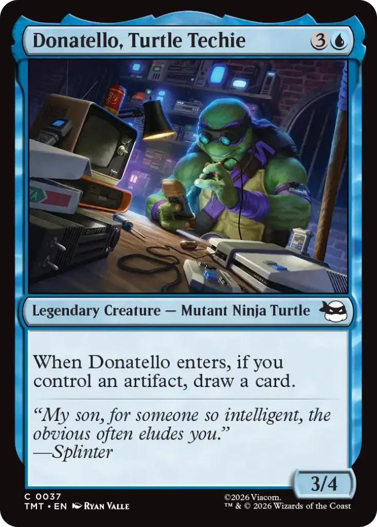 Donatello, Turtle Techie TMNT Draft Guide