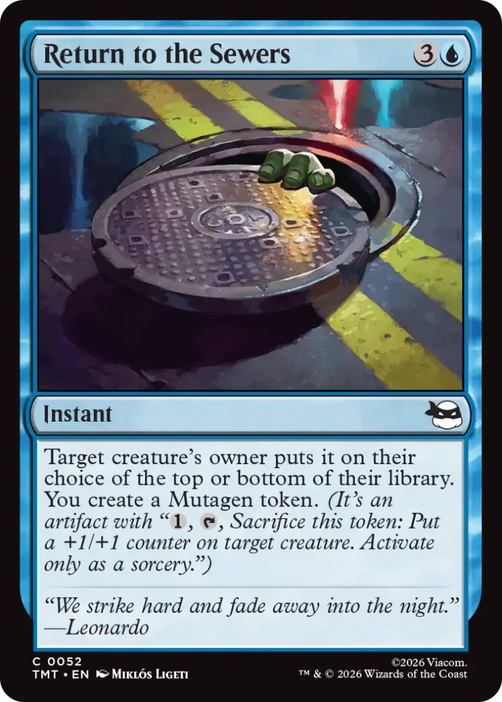Return to the Sewers TMNT Draft Guide