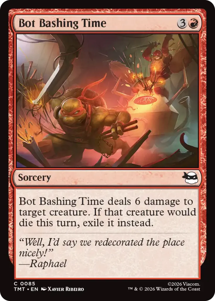 Bot Bashing Time Ninja Turtles Draft Guide