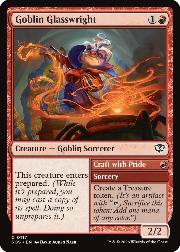 Goblin Glasswright Secrets of Strixhaven Draft Guide