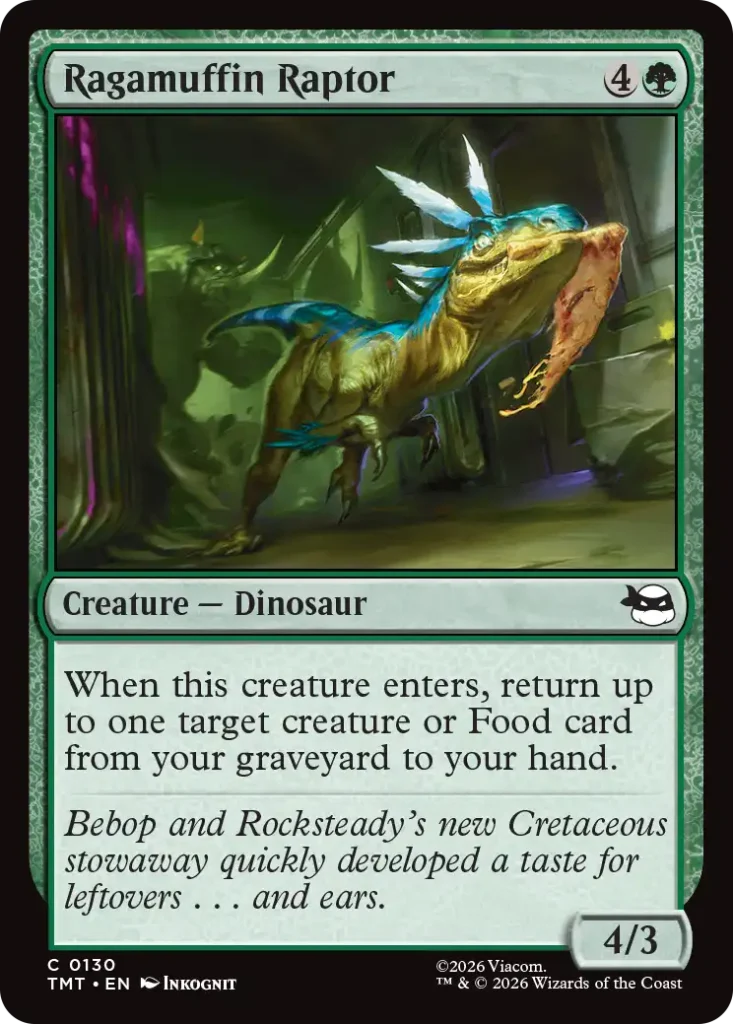 Ragamuffin Raptor TMNT Draft Guide