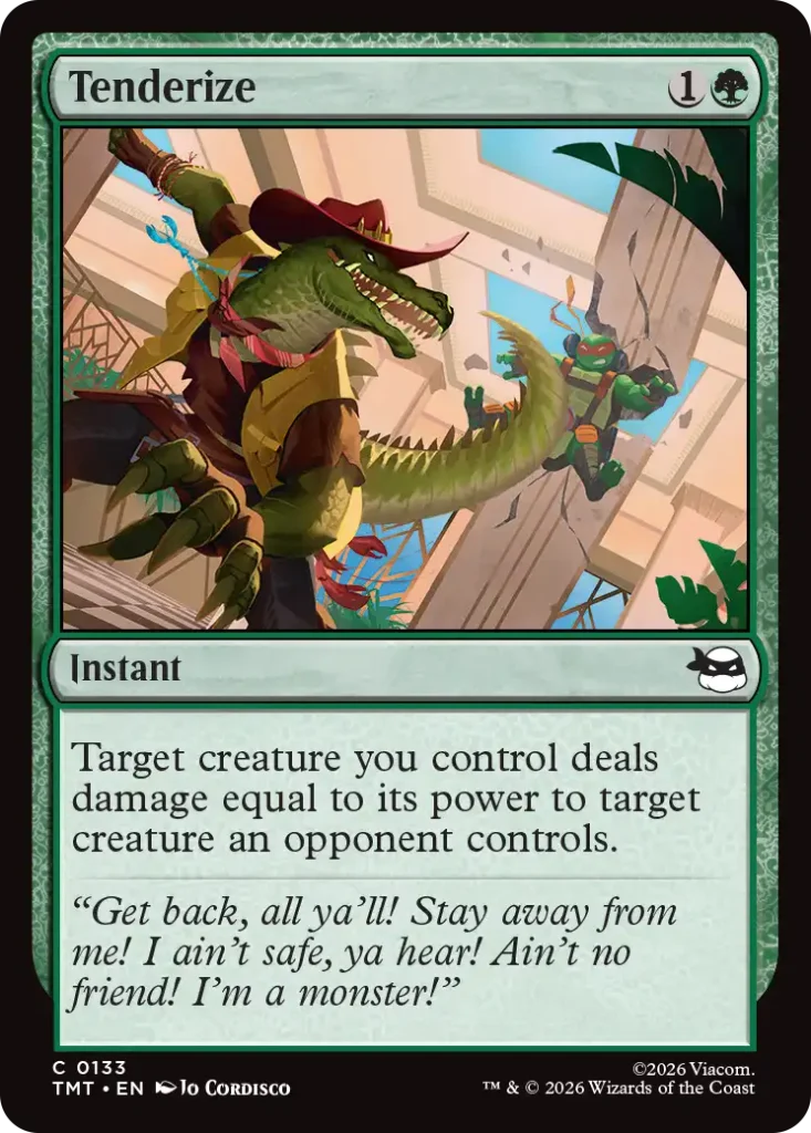 Tenderize Ninja Turtles Draft Guide