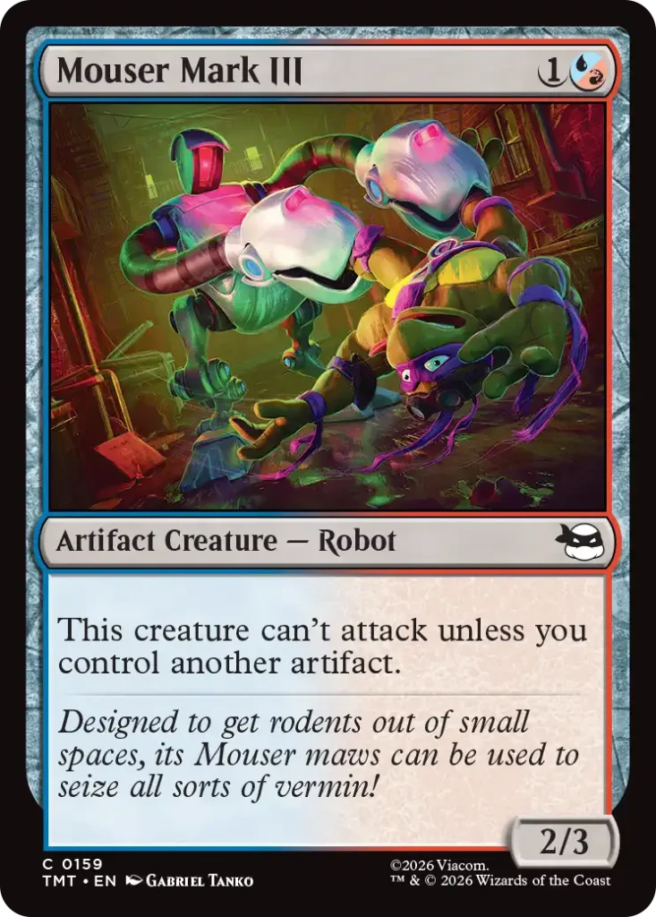 Mouser Mark III TMNT Draft Guide