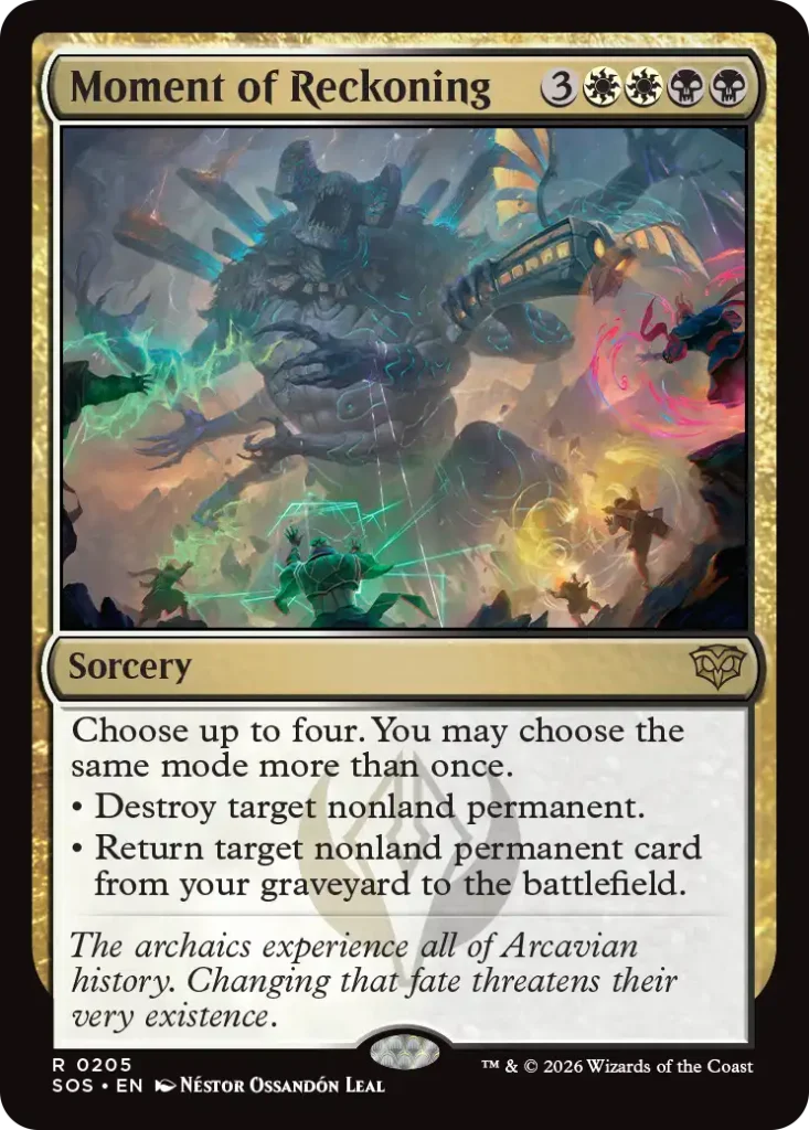 Moment of Reckoning Secrets of Strixhaven Draft Guide