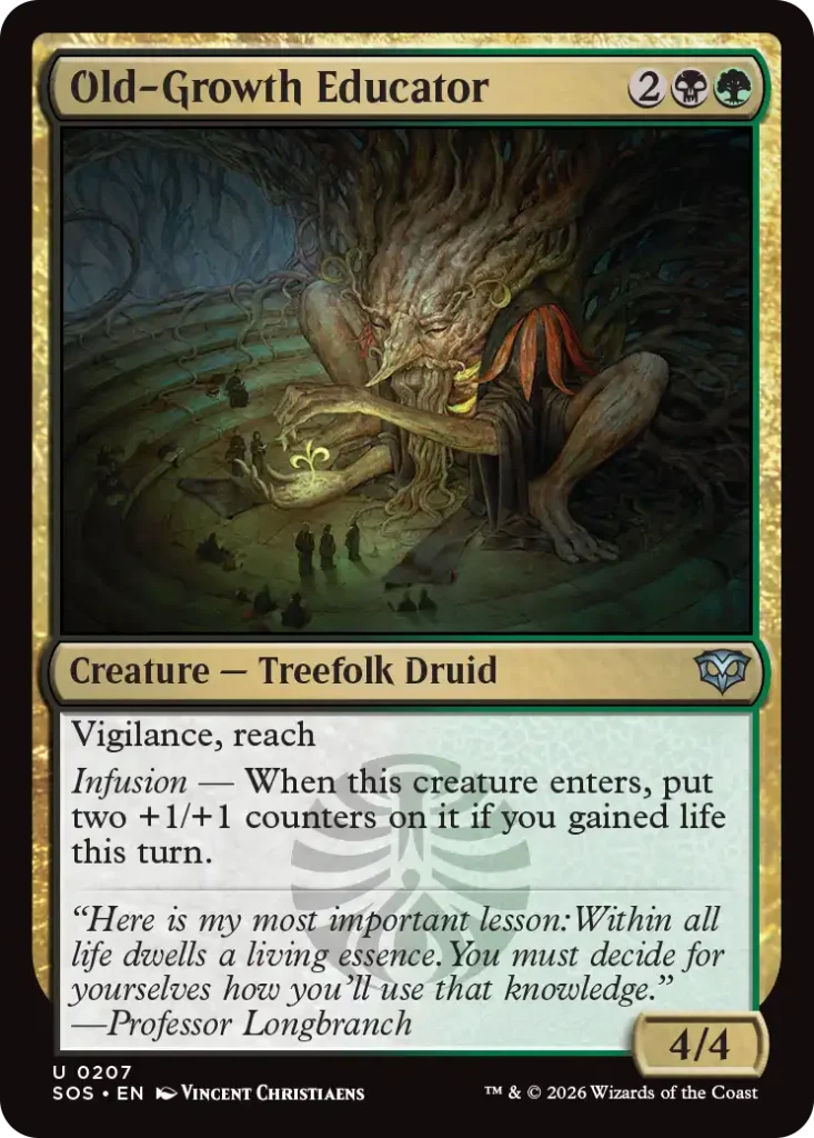 Old-Growth Educator Secrets of Strixhaven Draft Guide