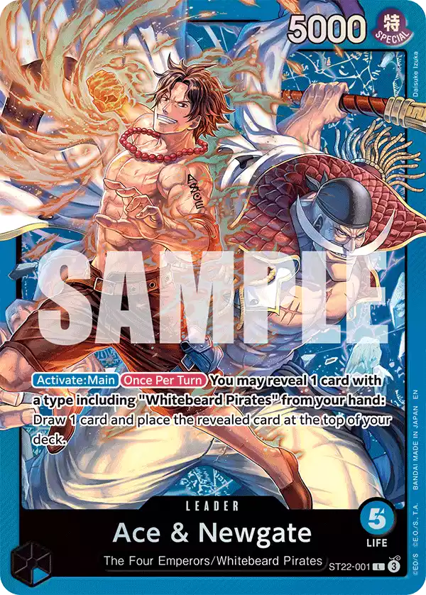 Ace & Newgate All One Piece Starter Decks