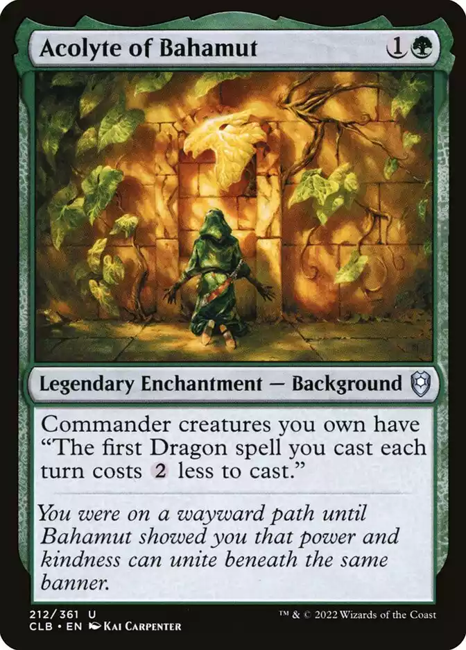 Acolyte of Bahamut Temur Roar Upgrade Ideas Suggestions