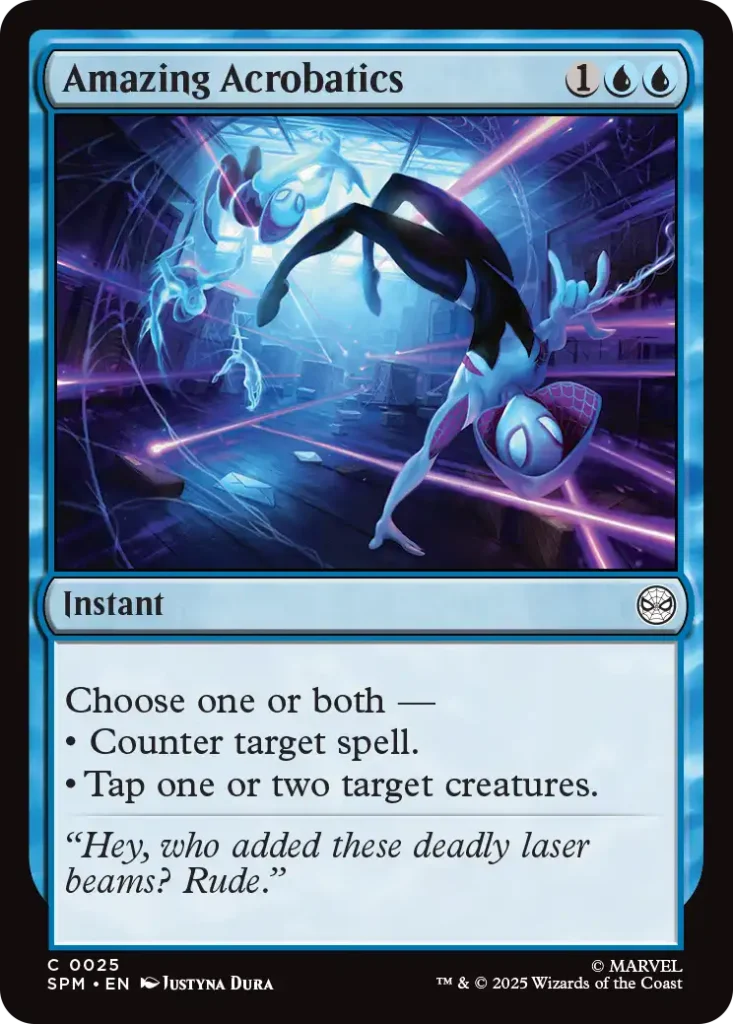Amazing Acrobatics Spiderman Draft Guide