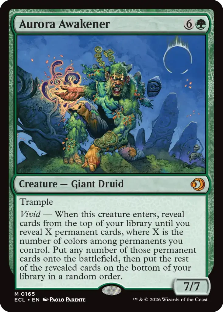 Aurora Awakener Lorwyn Eclipsed Draft Guide