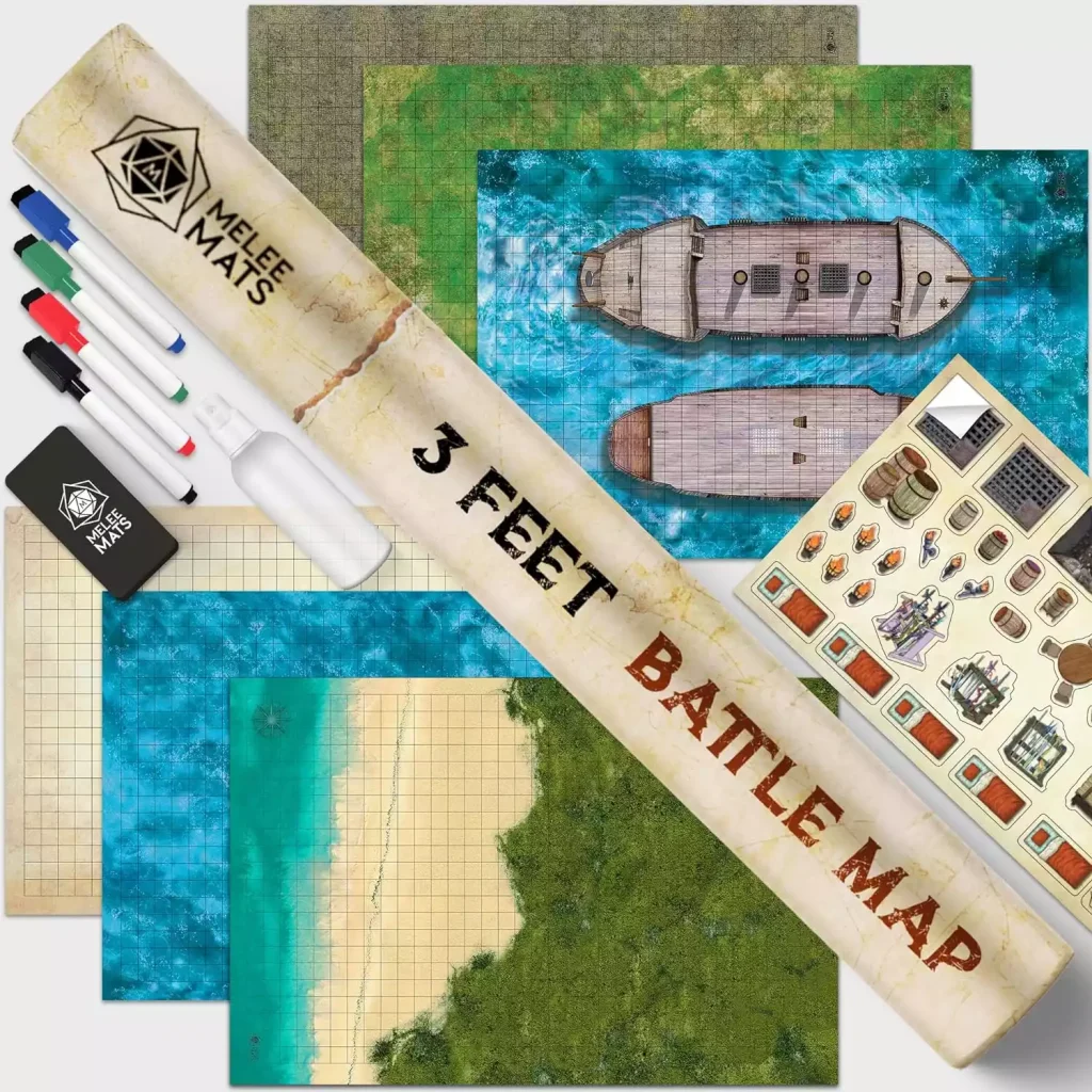 Battle Grid Map Dungeons and Dragons Gift Guide