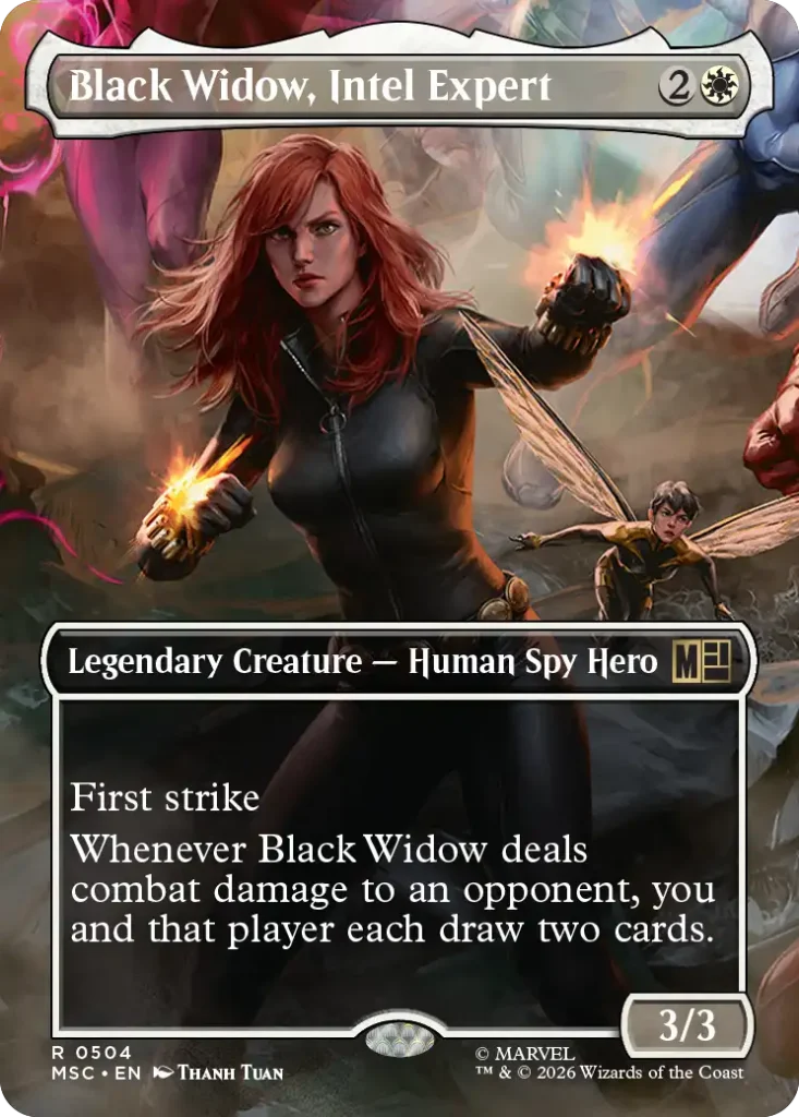 Black Widow, Intel Expert