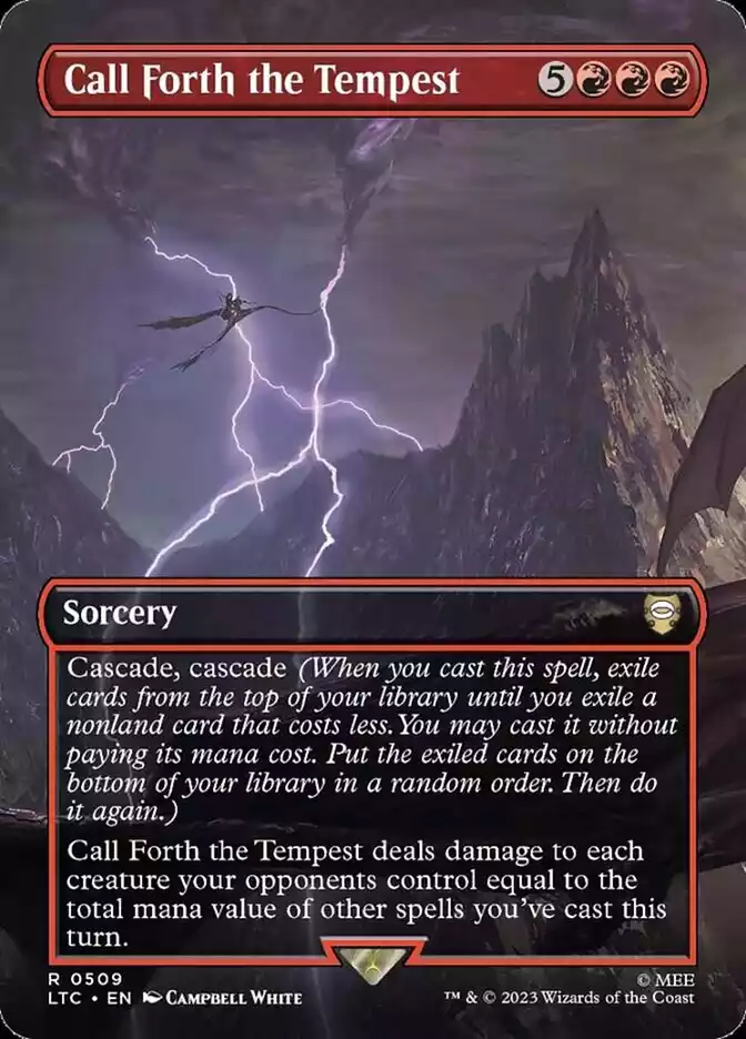 Call Forth the Tempest Prismari Artistry Decklist Spoilers Upgrade
