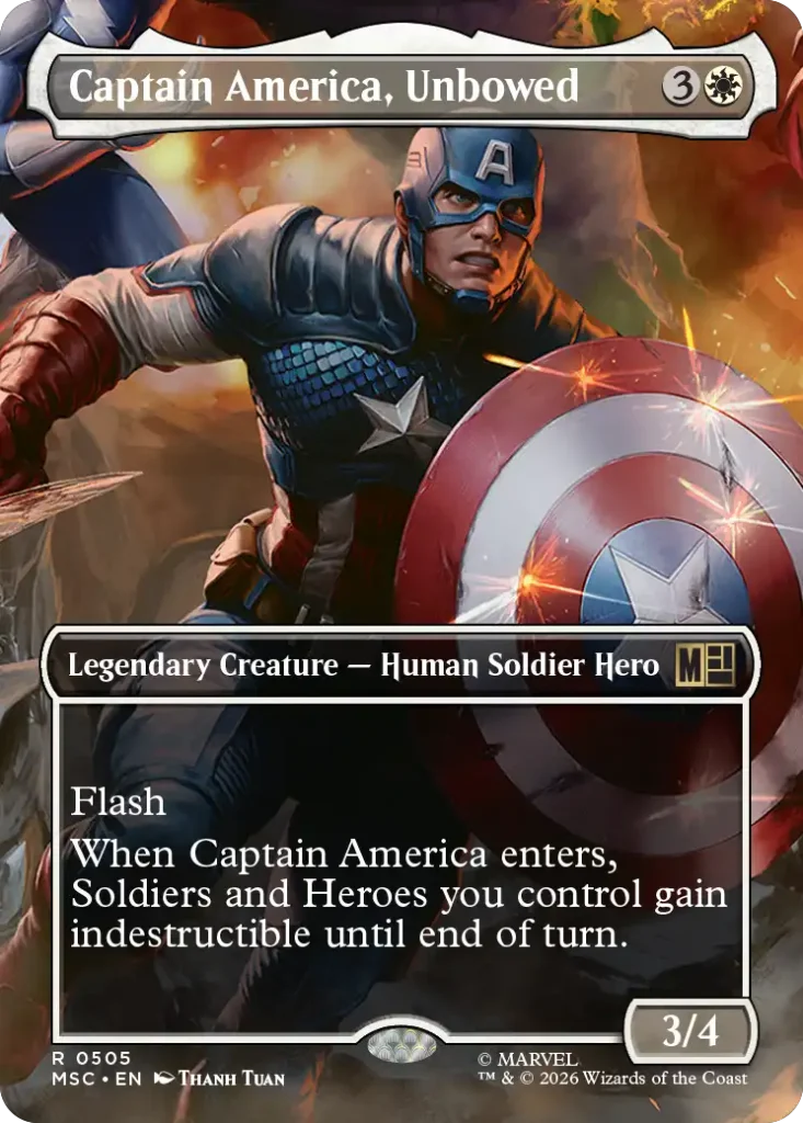 Captain America, Unbowed Marvel Scene Boxes Heroes United