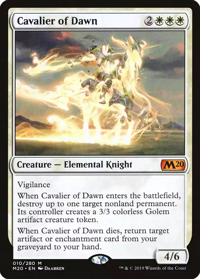 Cavalier of Dawn Dance of the Elements Commander Precon