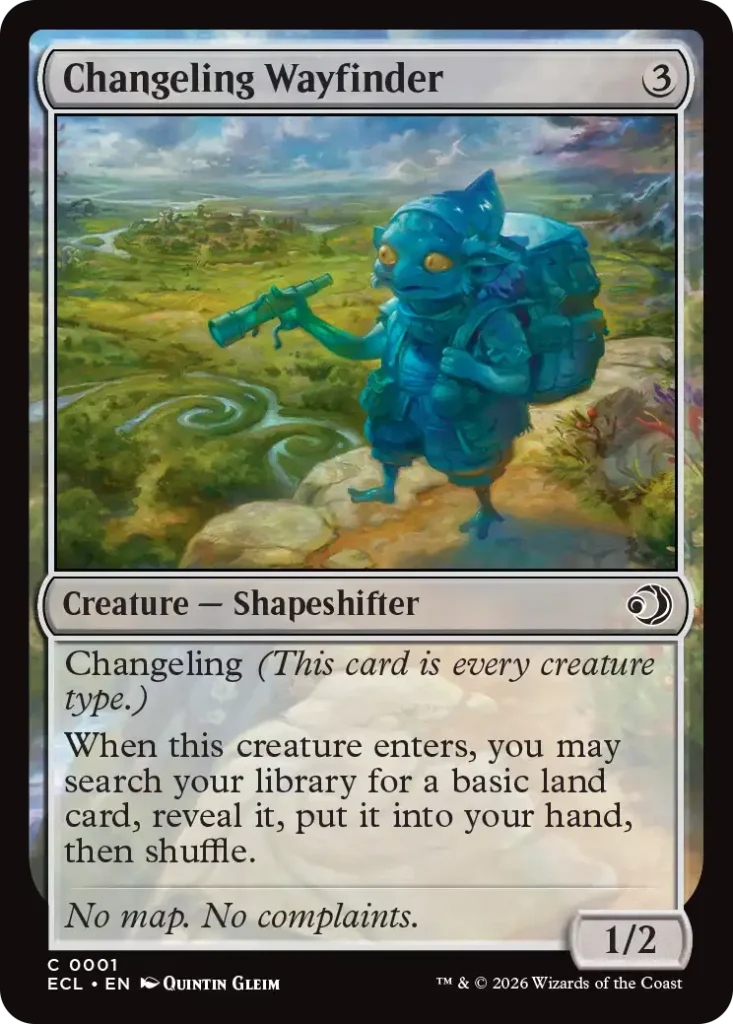 Changeling Wayfinder Lorwyn Eclipsed Draft Guide