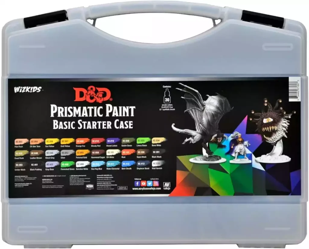 DND Gift Guide Prismatic Paint Starter Case