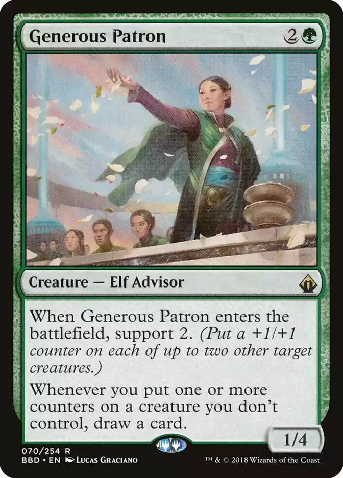 Generous Patron Upgrade Guide