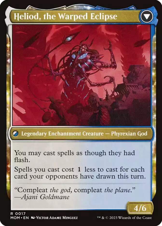Heliod, the Warped Eclipse Miracle Worker Precon Decklist Upgrade Ideas