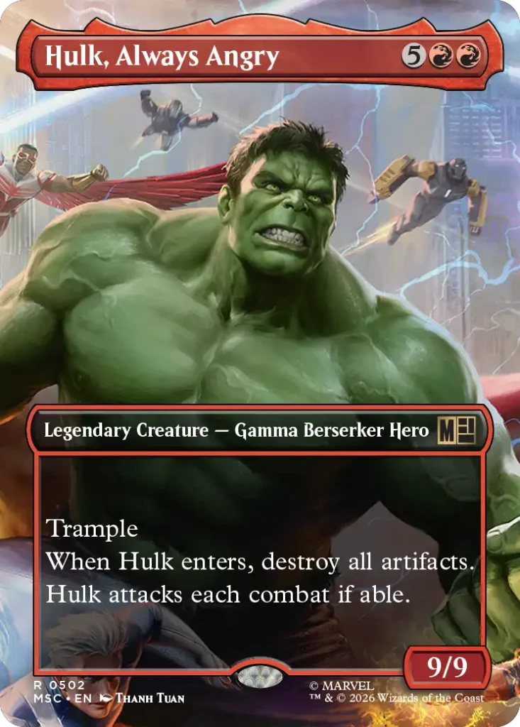 Hulk, Always Angry Marvel Scene Boxes