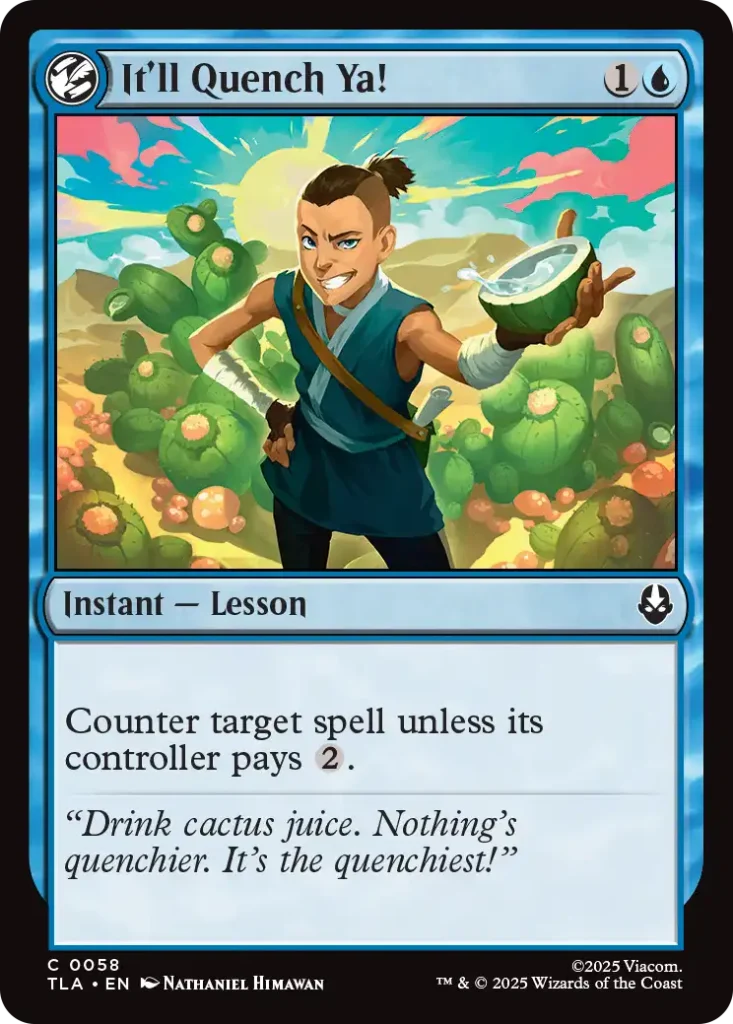 It'll Quench Ya! Avatar Draft Guide