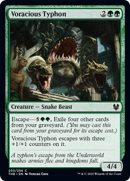 MTG Theros Beyond Death Draft Guide Voracious Typhon