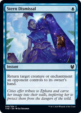 MTG Theros Draft Guide Stern Dismissal