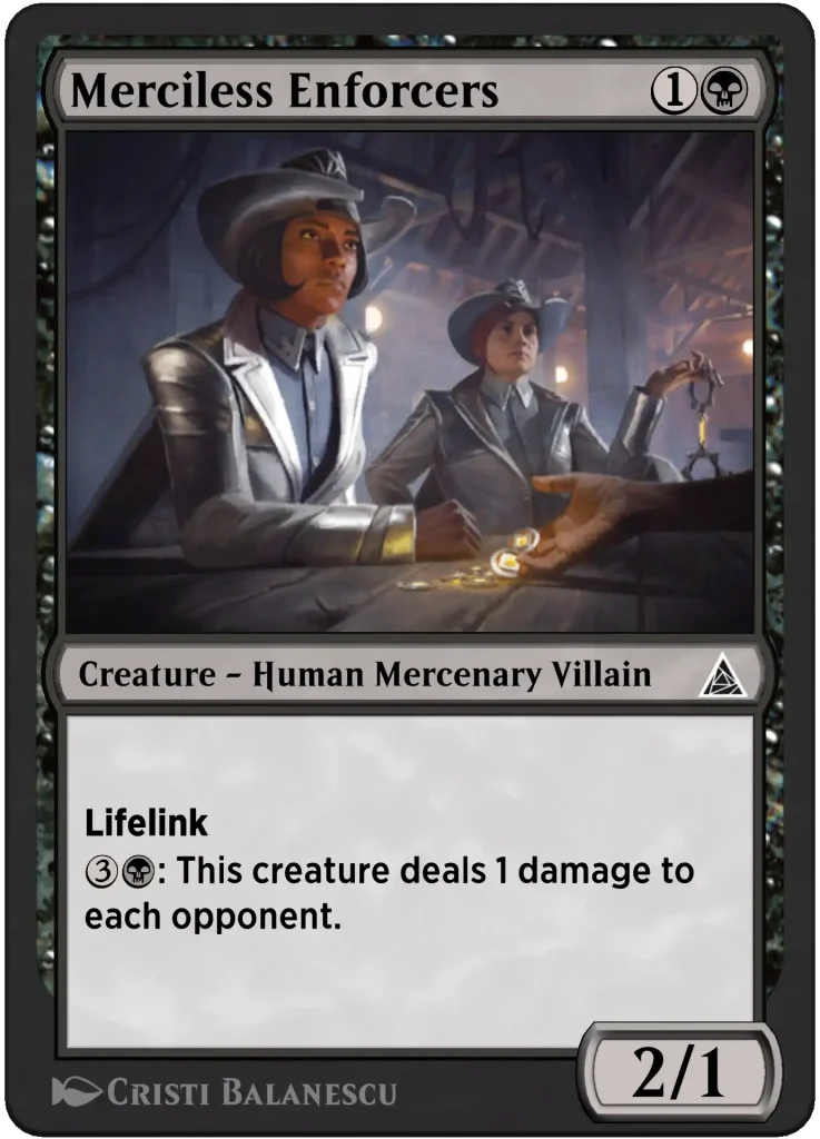 Merciless Enforcers Through the Omenpaths Spiderman Draft Guide
