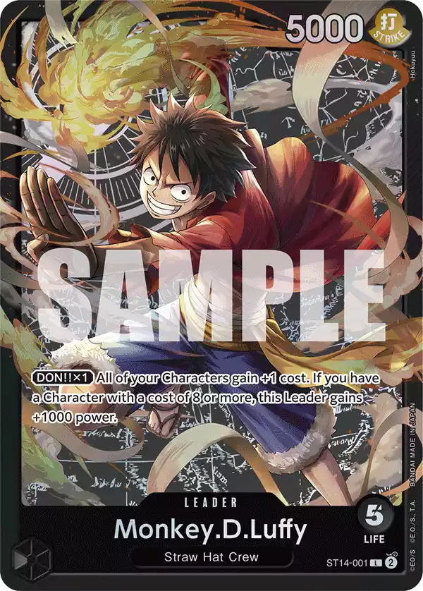 Monkey.D.Luffy ST14 Upcoming One Piece Starter Decks