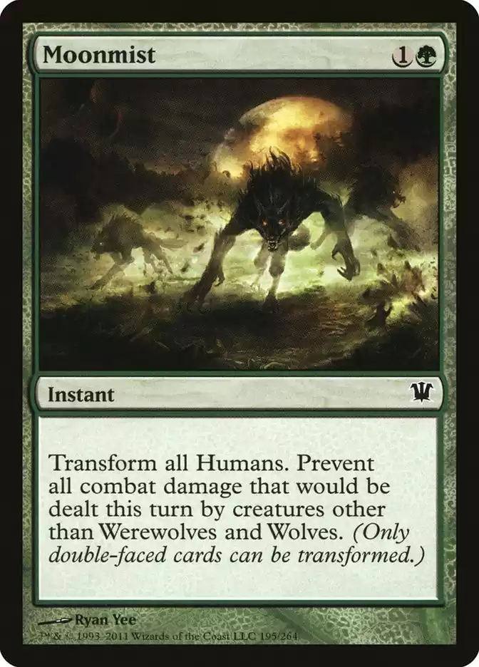 Moonmist Best Way to Transform Avatar Aang Card