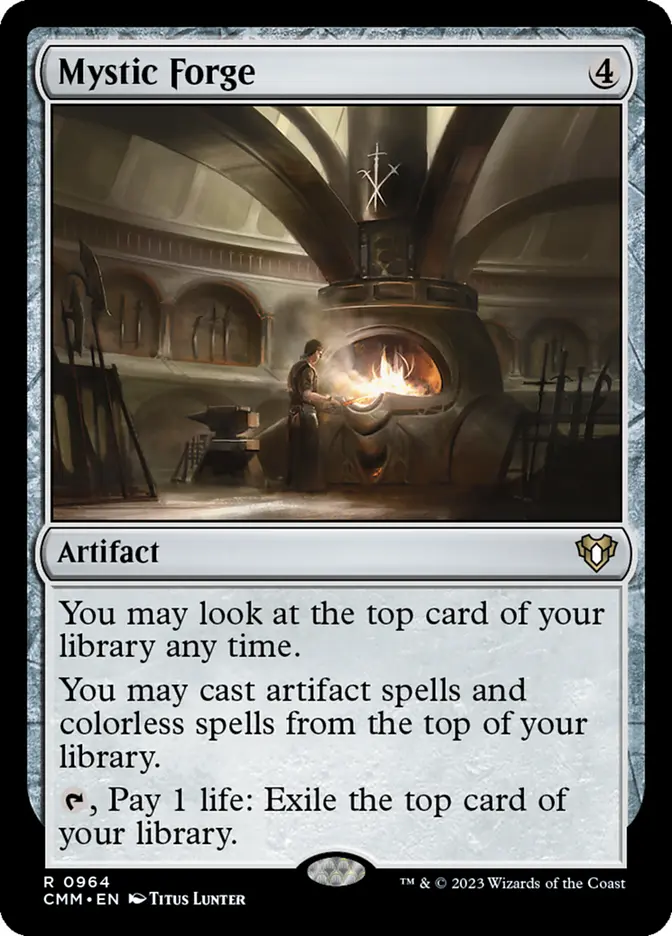 Mystic Forge Keen Engineering Precon Decklist Upgrade Ideas