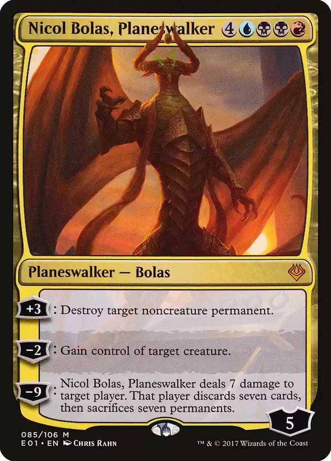 Nicol Bolas Planeswalker Reality Fracture Commander Precon Predictions