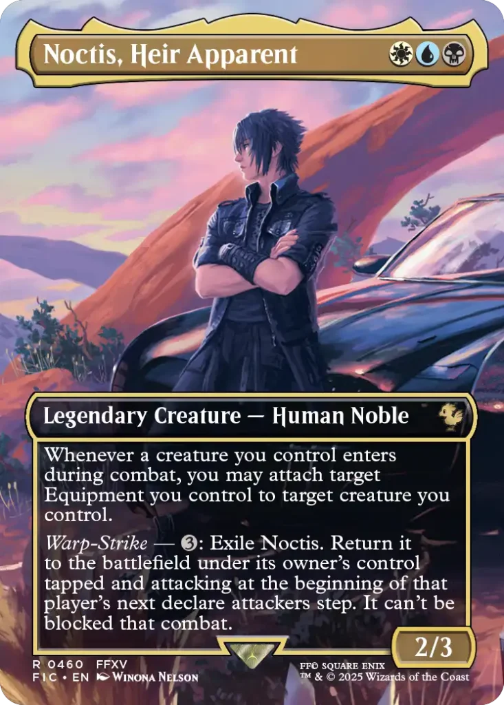 Noctis, Heir Apparent Camp Comrades Card List