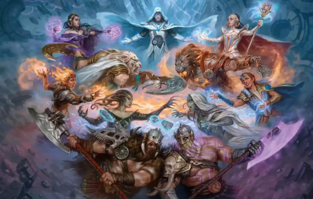 Reality Fracture Planeswalker Fight Scene
