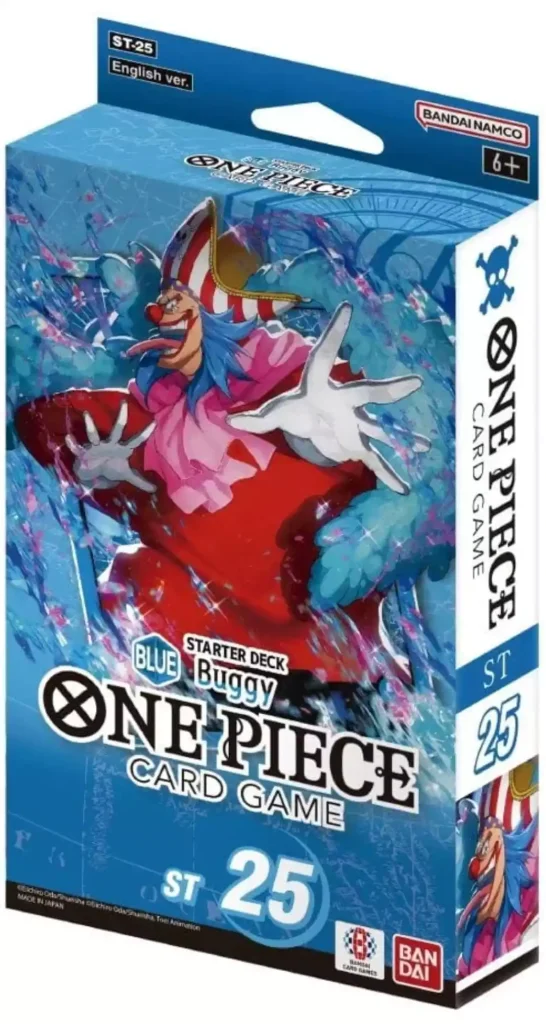 ST25 Buggy Blue List of All One Piece Starter Decks