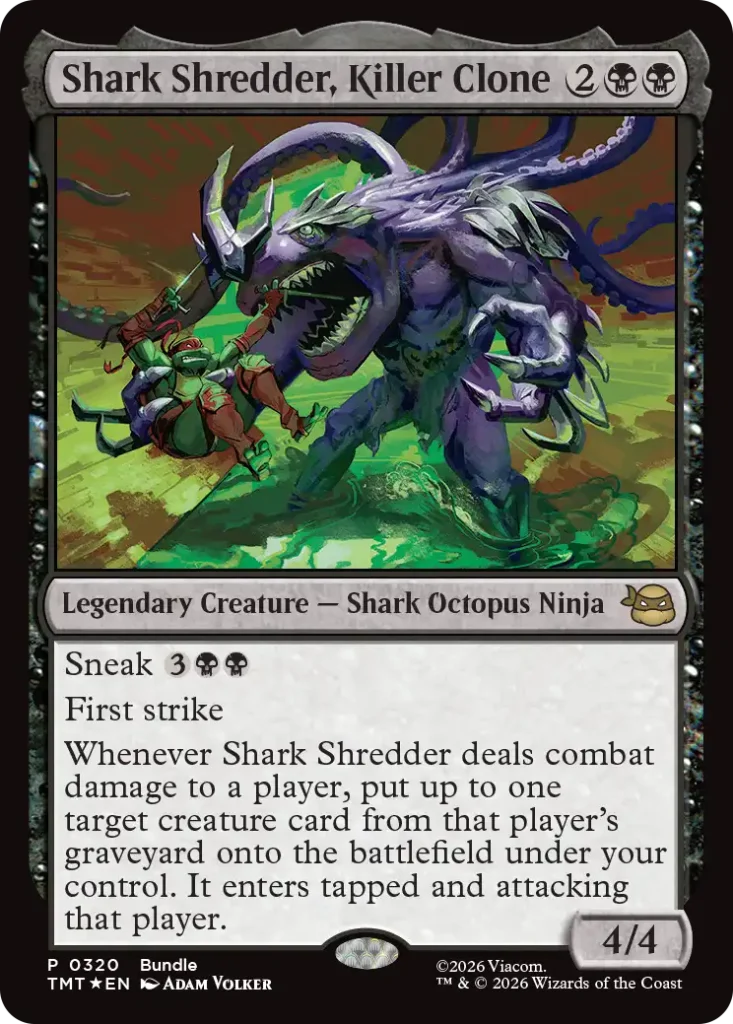 Shark Shredder, Killer Clone Regular TMNT Bundle Promo