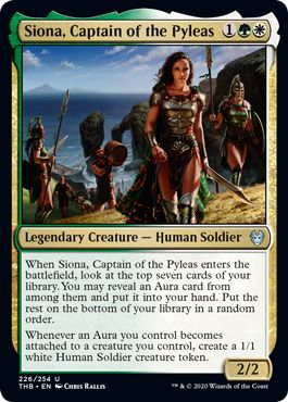 Siona Captain of the Pyleas MTG