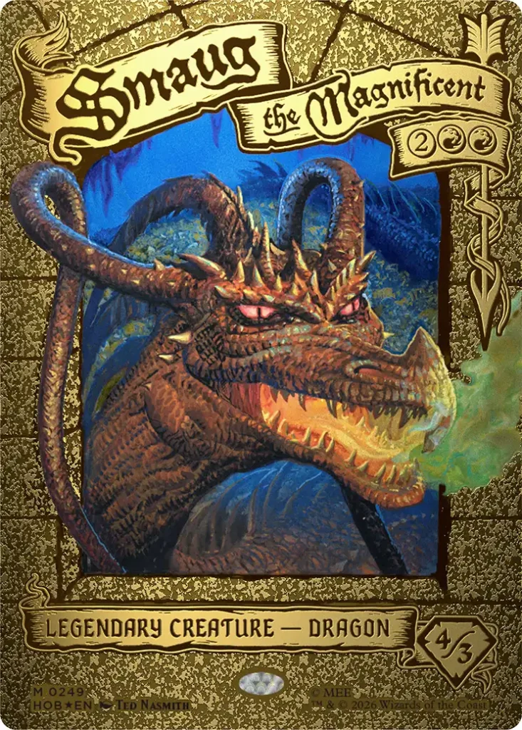 Smaug the Magnificent Headliner Gleaming Gold