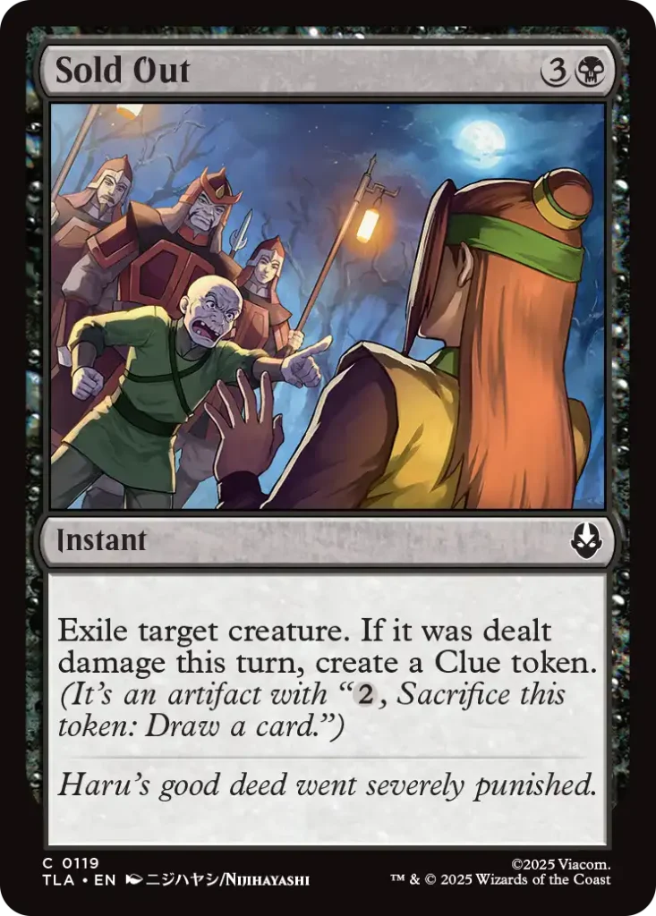 Sold Out How to Draft Avatar MTG