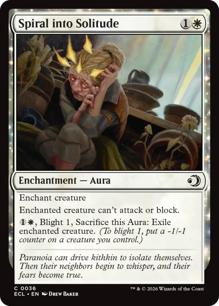Spiral into Solitude Lorwyn Eclipsed Best Commons