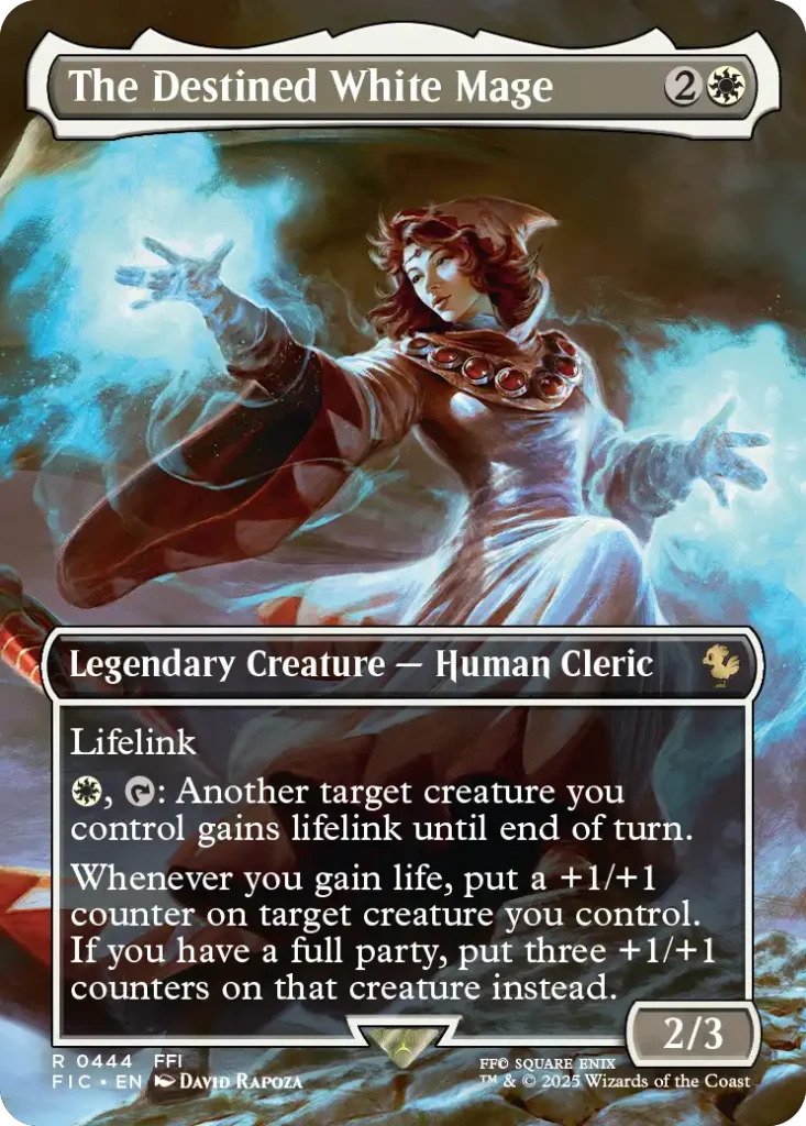 The Destined White Mage Garland at the Chaos Shrine Card List