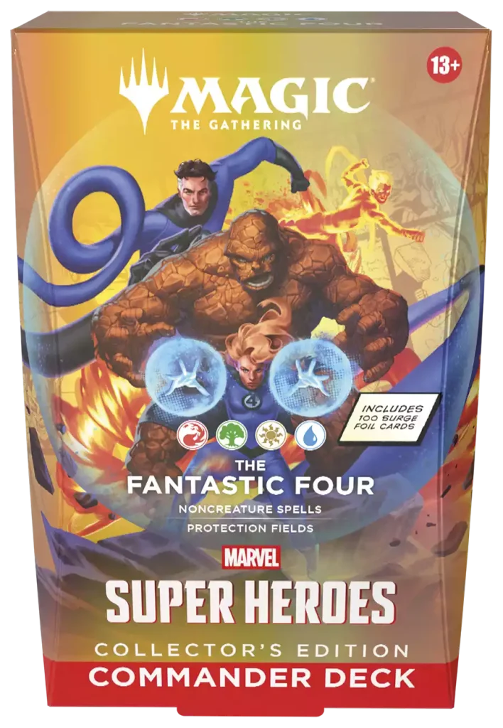 The Fantastic Four Marvel Commander Precon Collector's Edition