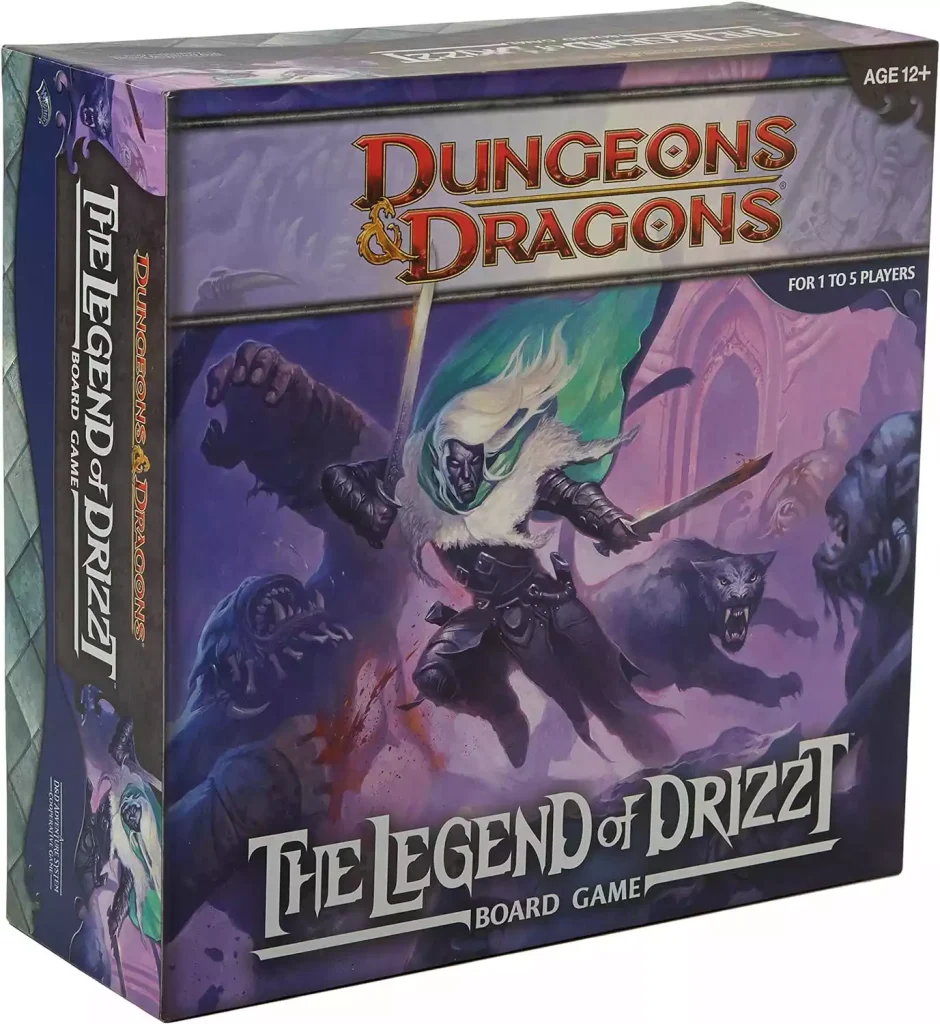 The Legend of Drizzt Board Game DND Gift Guide Holiday 2024
