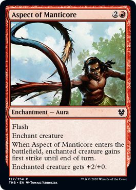 Theros Beyond Death Draft Guide Aspect of Manticore