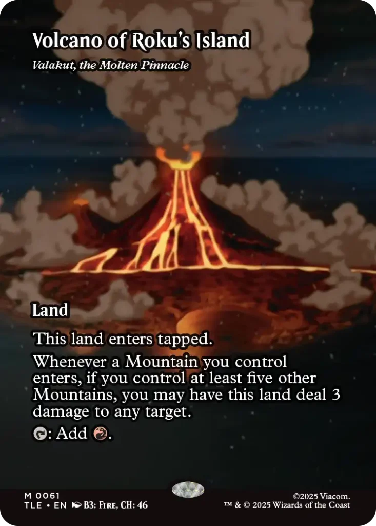 Valakut, the Molten Pinnacle Avatar Source Material Cards List