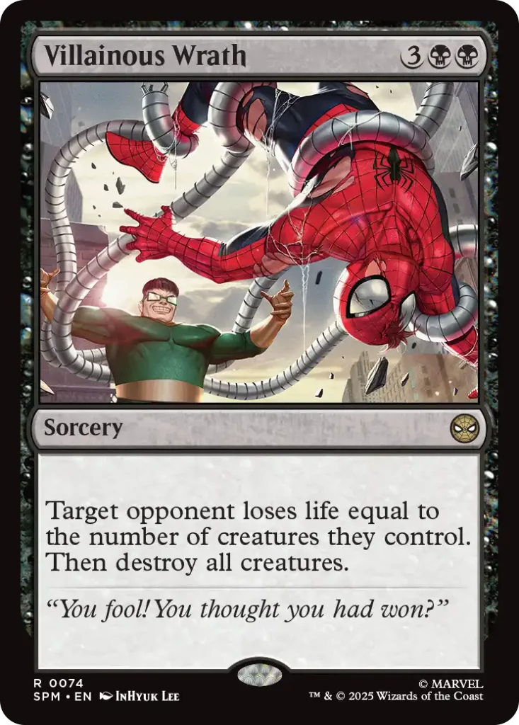 Villainous Wrath Spiderman Draft Guide