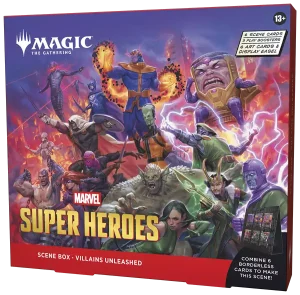 Villains Unleashed MTG Marvel Scene Box