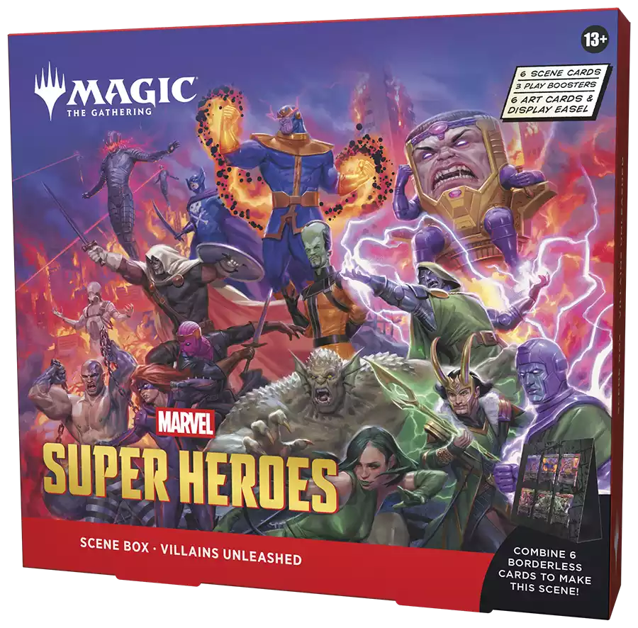 Villains Unleashed MTG Marvel Scene Box