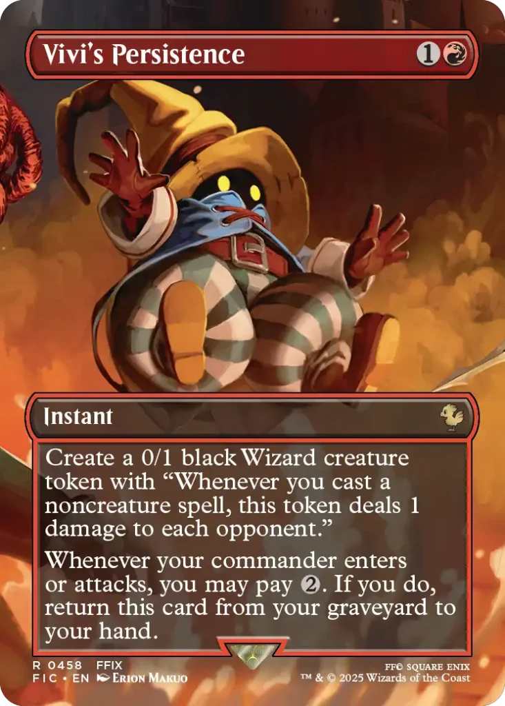 Vivi's Persistence All Cards From Final Fantasy Scene Boxes